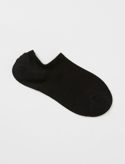DS Socks Viscose Liner Sock, Black, 5-11 product photo