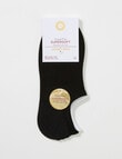 DS Socks Viscose Liner Sock, Black, 5-11 product photo View 02 S
