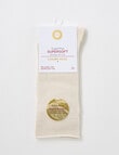 DS Socks Viscose Roll Top Sock, Rainy Day, 5-11 product photo