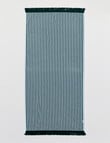 Verano Kids Junior Stripe Beach Towel, Blue Sky product photo