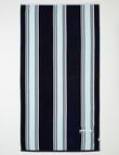 Verano Resort Zip Mykonos Beach Towel, Navy product photo