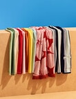 Verano Resort Zip Mykonos Beach Towel, Navy product photo View 04 S