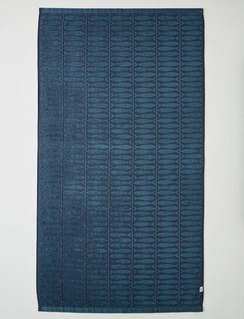 Verano Resort Shoal Beach Towel, Navy product photo