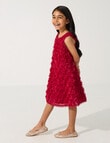 Mac & Ellie Party Collection Rose Sleeveless Dress, Red product photo