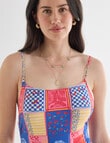 Zest Swimwear Patchwork Swimsuit, Multi product photo View 05 S