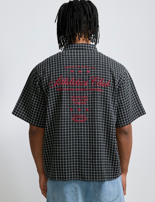 AIR SPACE Club Shirt, Black product photo View 02 L