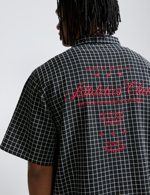 AIR SPACE Club Shirt, Black product photo View 07 L