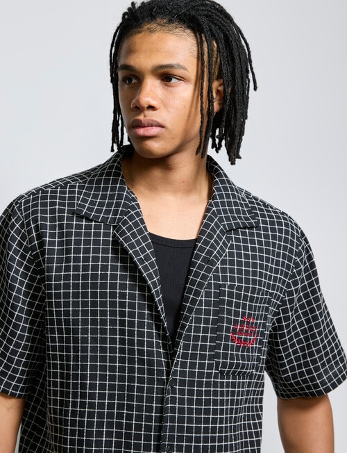 AIR SPACE Club Shirt, Black product photo View 08 L