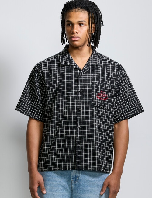 AIR SPACE Club Shirt, Black product photo View 09 L