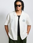 AIR SPACE Club Shirt, White product photo View 03 S