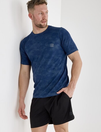 Gym Equipment Hydrawick Tee, Navy product photo