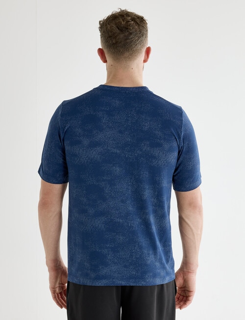 Gym Equipment Hydrawick Tee, Navy product photo View 02 L