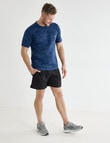 Gym Equipment Hydrawick Tee, Navy product photo View 03 S