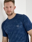 Gym Equipment Hydrawick Tee, Navy product photo View 04 S