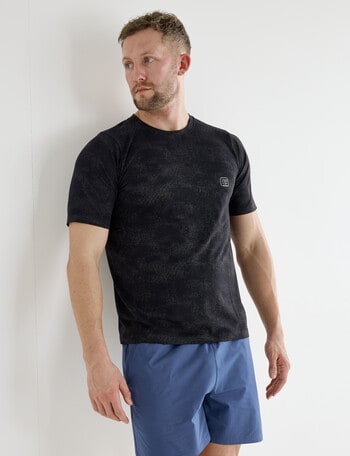 Gym Equipment Hydrawick Tee, Black product photo