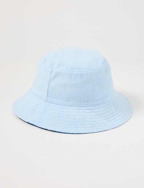 Mac & Ellie Shark Reversible Bucket Hat, Blue product photo View 03 L
