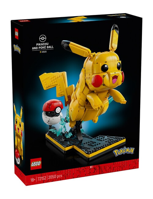 LEGO Pikachu and Pok&eacute; Ball, 72152 product photo View 02 L