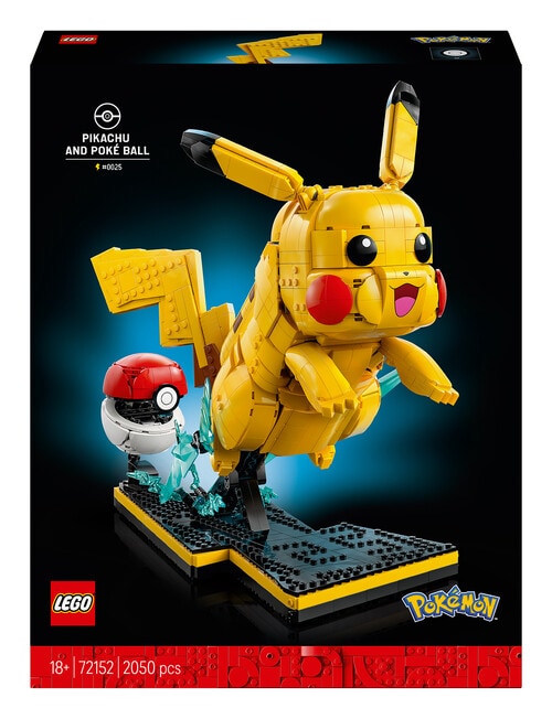 LEGO Pikachu and Pok&eacute; Ball, 72152 product photo View 11 L