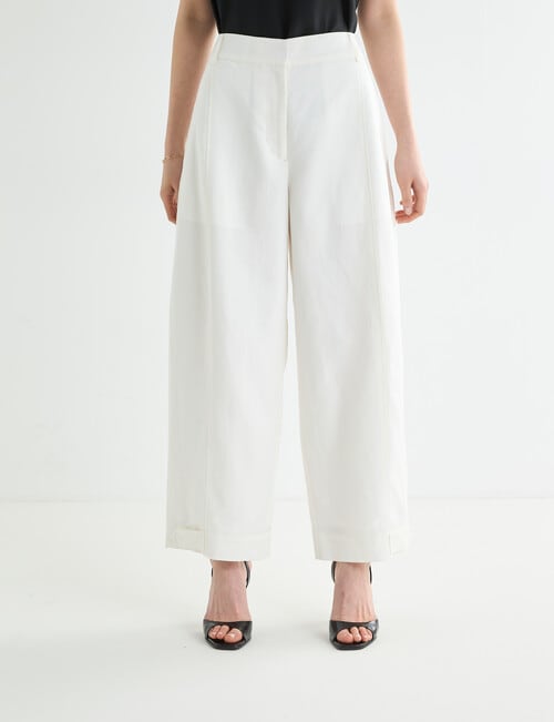 State of play Bow Pant, Ivory product photo View 04 L
