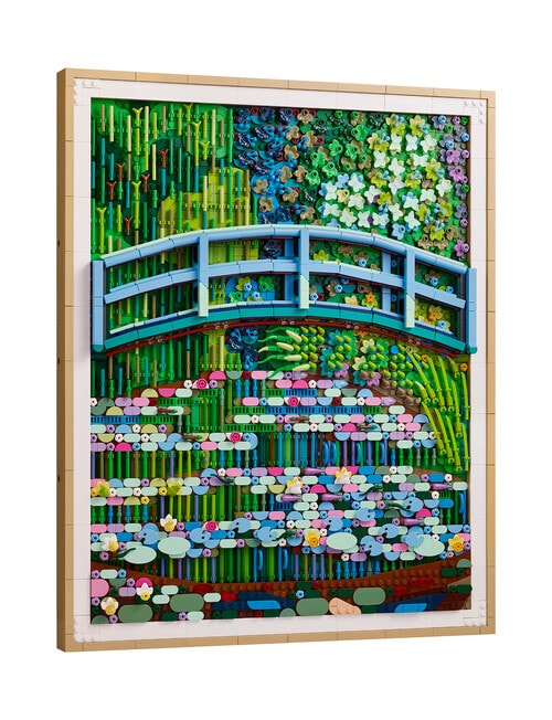 LEGO Art Claude Monet Bridge over a Pond of Wat, 31220 product photo View 03 L