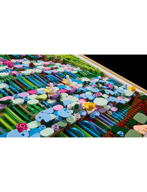 LEGO Art Claude Monet Bridge over a Pond of Wat, 31220 product photo View 06 L