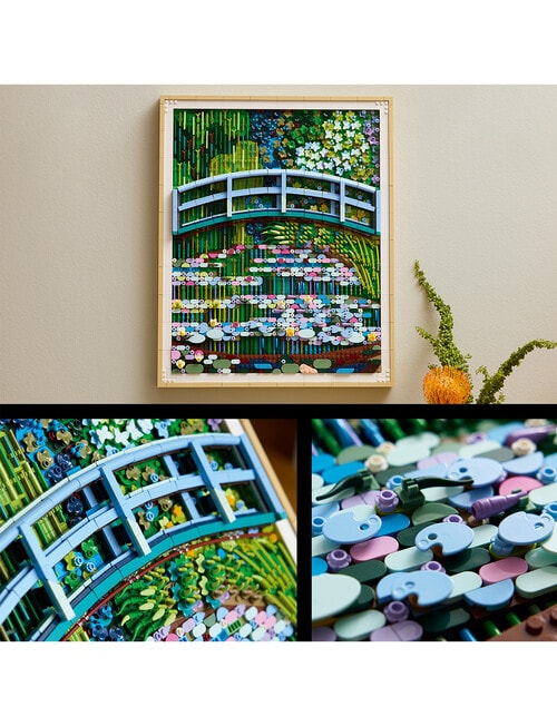 LEGO Art Claude Monet Bridge over a Pond of Wat, 31220 product photo View 07 L