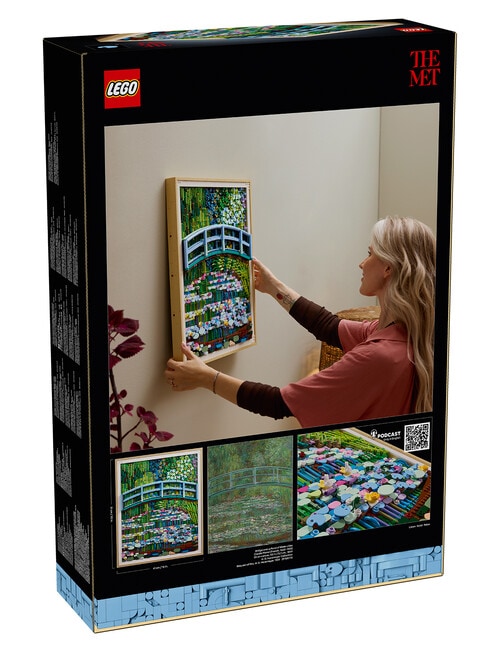 LEGO Art Claude Monet Bridge over a Pond of Wat, 31220 product photo View 12 L