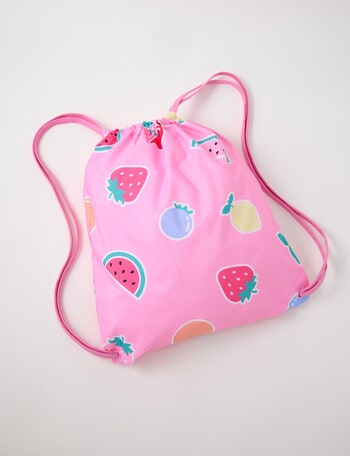 Wavetribe Fruit Swim Bag, Pink product photo