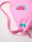 Wavetribe Fruit Swim Bag, Pink product photo View 03 S