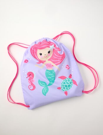 Wavetribe Mermaid Swim Bag, Purple product photo