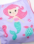 Wavetribe Mermaid Swim Bag, Purple product photo View 02 S