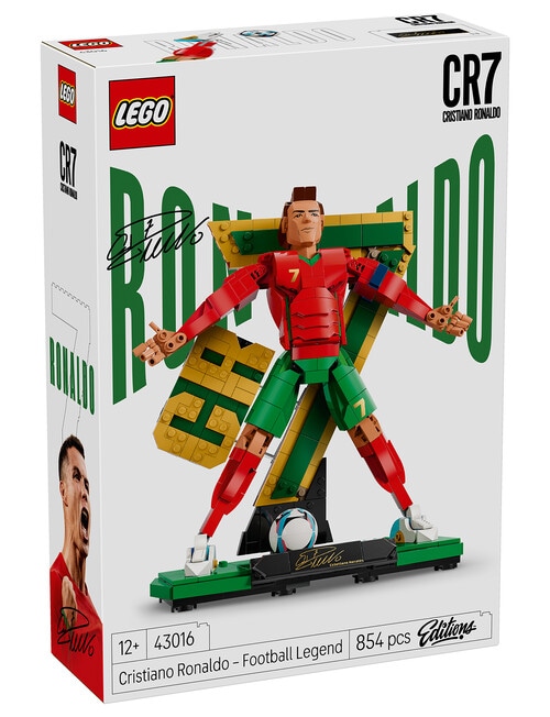 LEGO Cristiano Ronaldo, Soccer Legend, 43016 product photo View 02 L