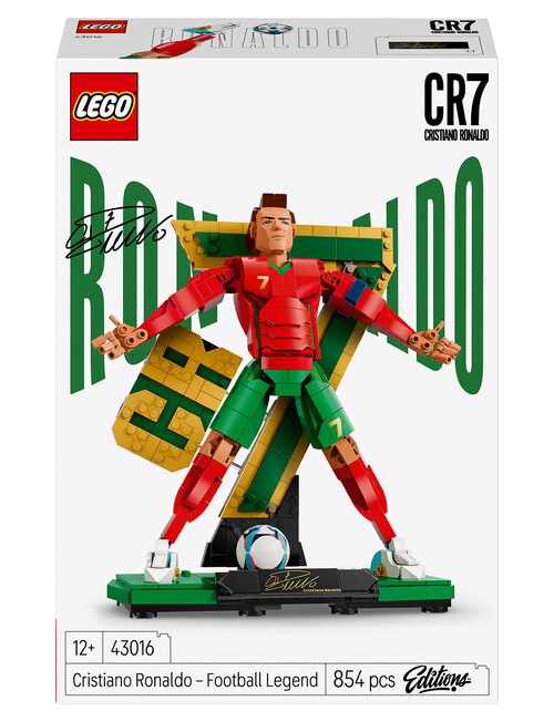 LEGO Cristiano Ronaldo, Soccer Legend, 43016 product photo View 10 L