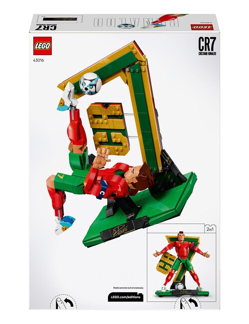 LEGO Cristiano Ronaldo, Soccer Legend, 43016 product photo View 12 L