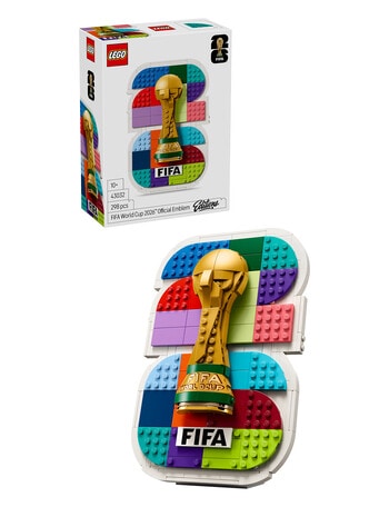 LEGO FIFA World Cup 2026 Official Emblem, 43032 product photo