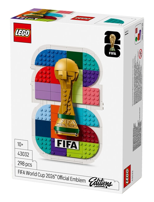 LEGO FIFA World Cup 2026 Official Emblem, 43032 product photo View 09 L