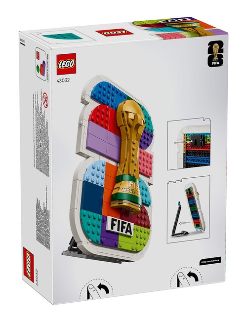 LEGO FIFA World Cup 2026 Official Emblem, 43032 product photo View 11 L