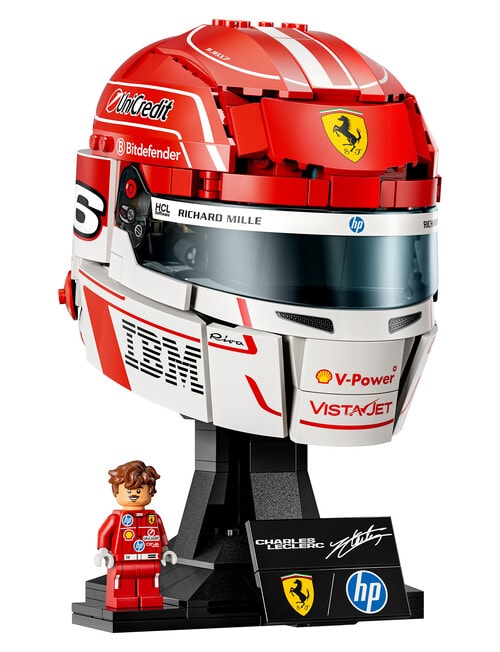LEGO Scuderia Ferrari HP Charles Leclerc Helmet, 43014 product photo View 03 L