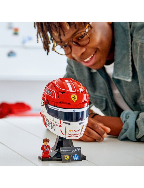 LEGO Scuderia Ferrari HP Charles Leclerc Helmet, 43014 product photo View 07 L