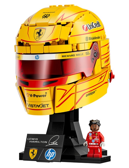 LEGO Scuderia Ferrari HP Lewis Hamilton Helmet, 43022 product photo View 03 L