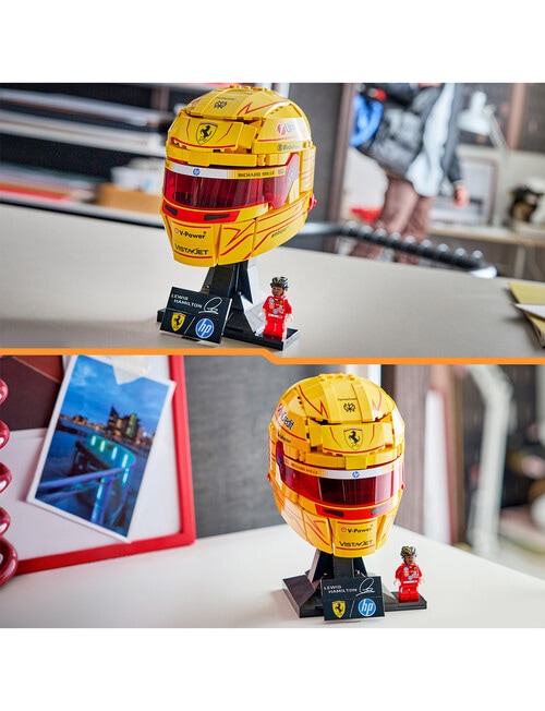 LEGO Scuderia Ferrari HP Lewis Hamilton Helmet, 43022 product photo View 06 L