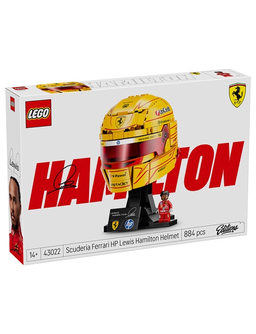 LEGO Scuderia Ferrari HP Lewis Hamilton Helmet, 43022 product photo View 09 L