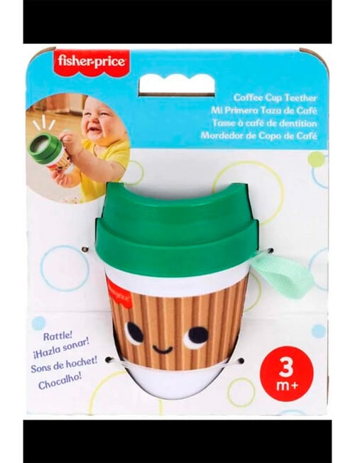 Fisher Price Mini Me Moments Coffee Cup Teether product photo View 02 L