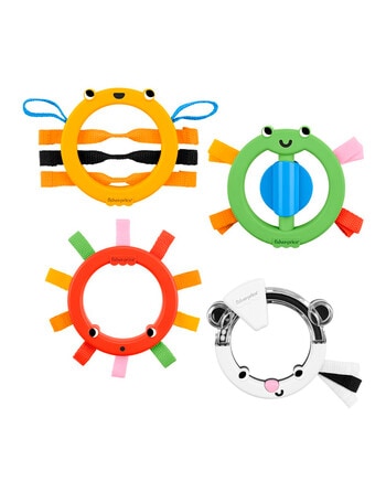 Fisher Price Balanced Beginnings Easy Grasp Rattle, Assorted product photo