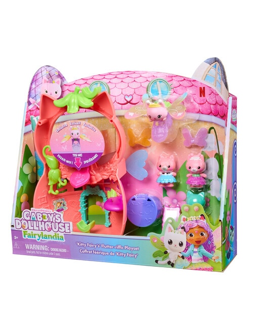 Gabby's Dollhouse Flutter Fairy Playset product photo View 02 L