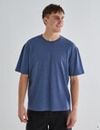 Gasoline Relaxed Ryder Tee, Blue product photo