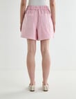 Denim Republic A-line Shorts, Pink product photo View 02 S