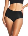 Ambra Thinvisible Waisted Brief, Black product photo