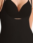 Ambra Thinvisible Underbust Bodysuit, Black product photo View 04 S