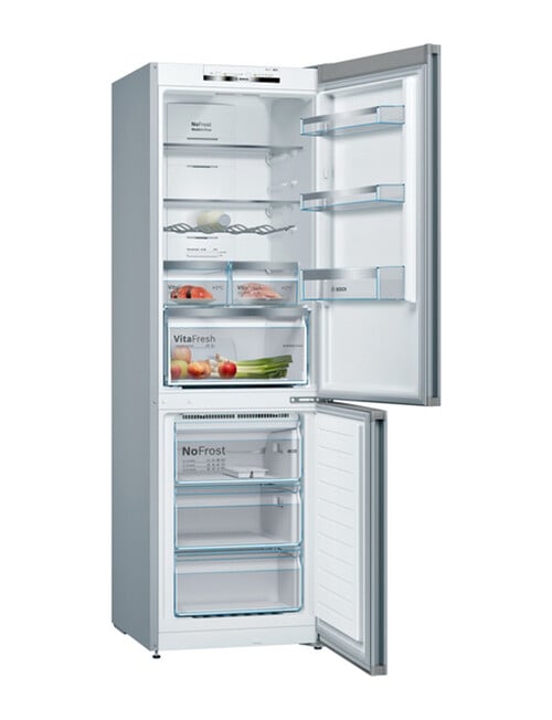 Bosch 324L Series 4 Fridge Freezer, KGN36VI3AA product photo View 02 L